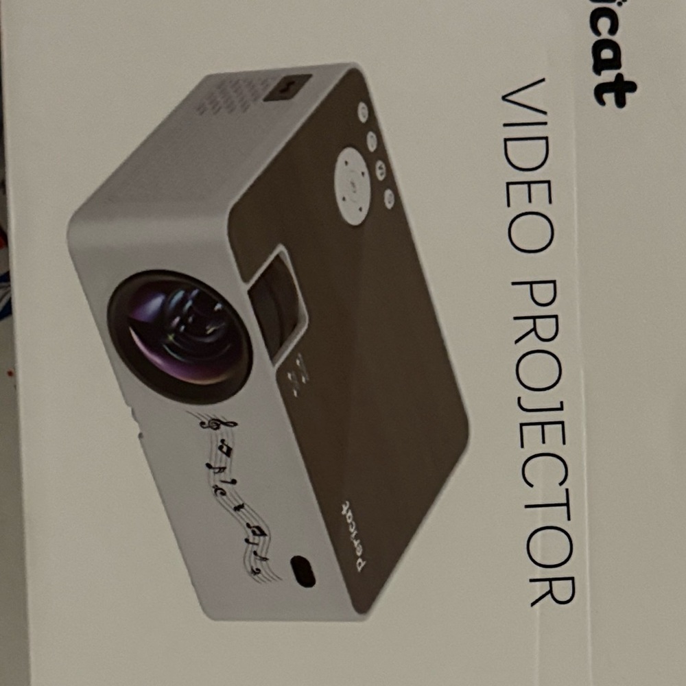 Video Projector - Black and White